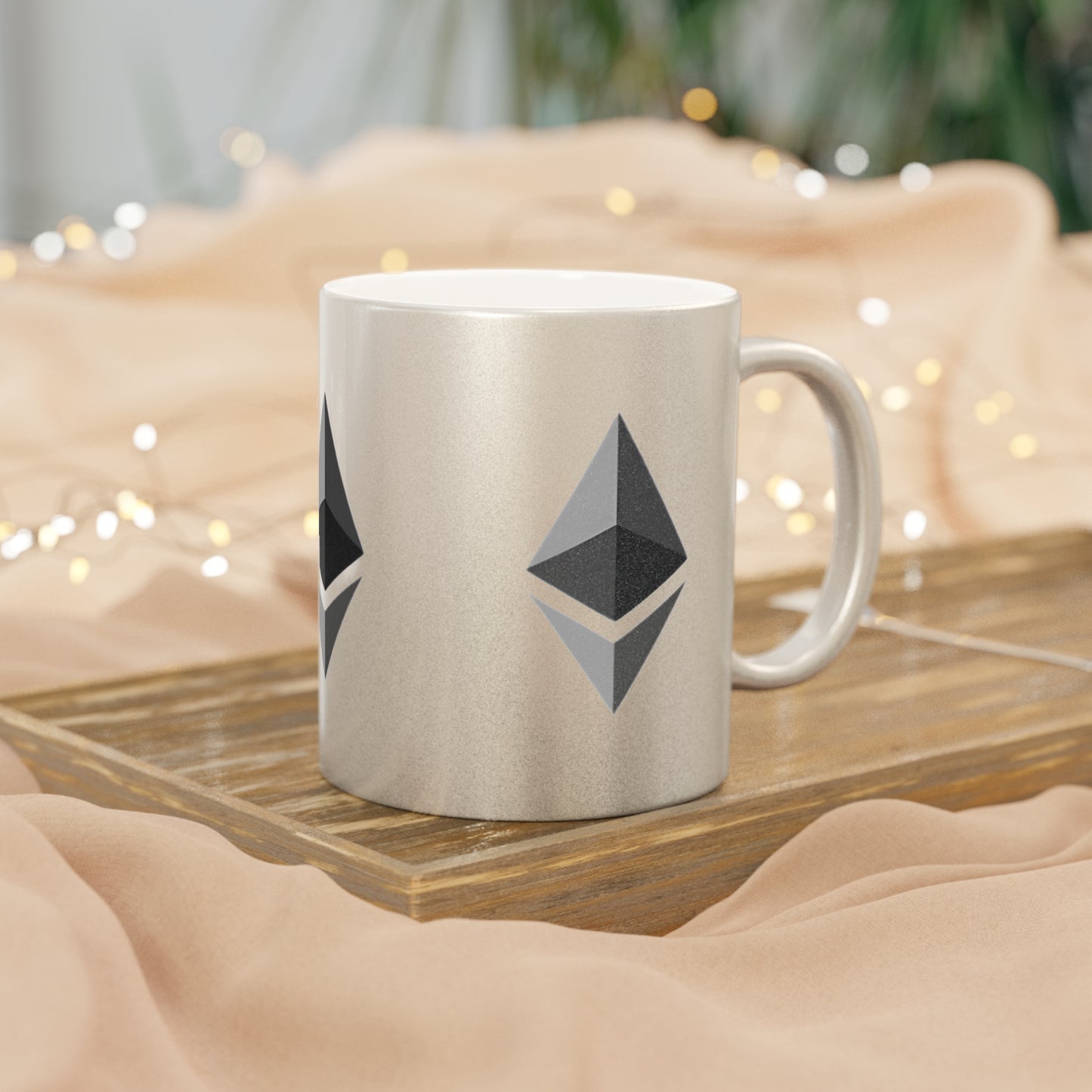 ETH Metallic Paint Mug (Silver)