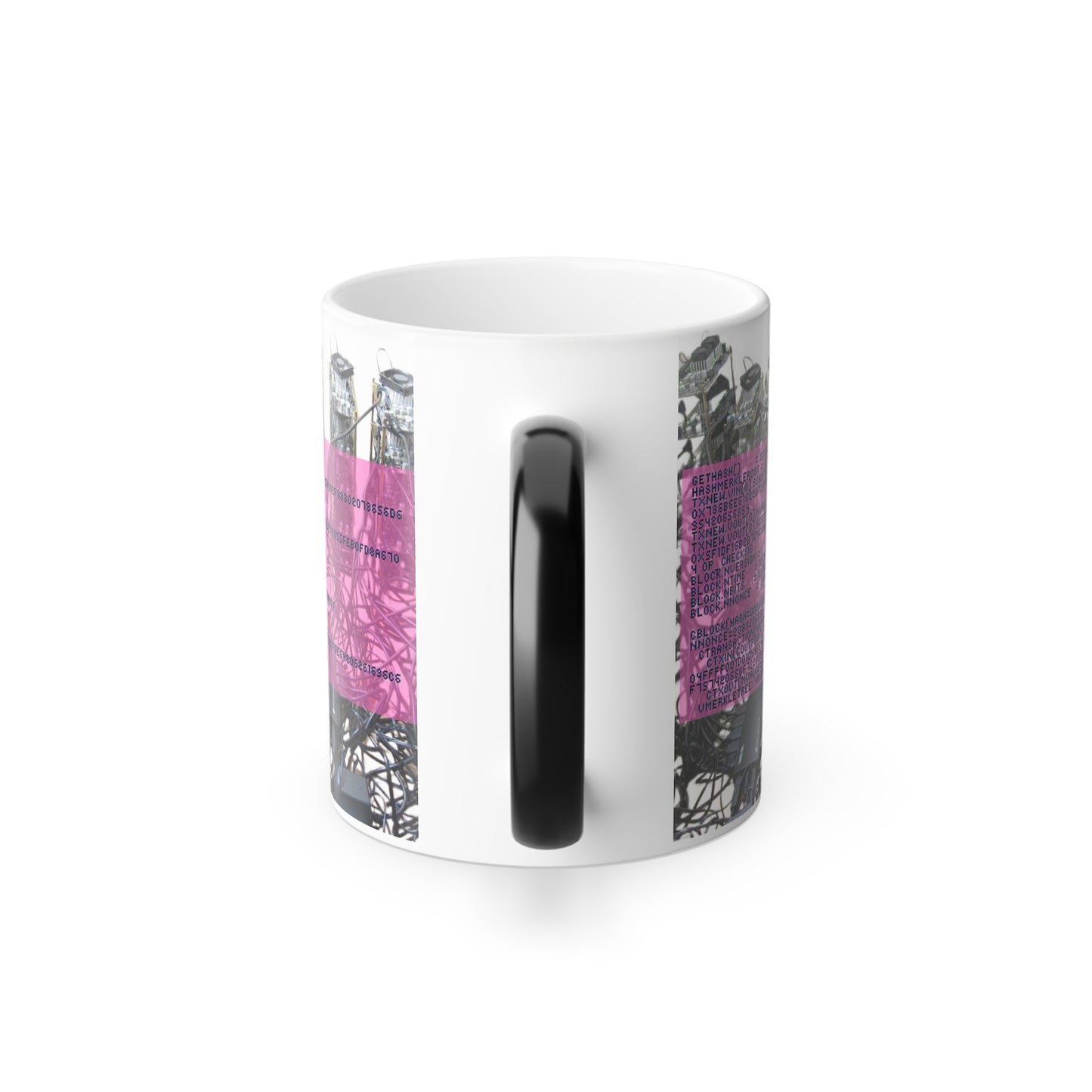 OG Hash and miner rig Color Morphing Mug, 11oz